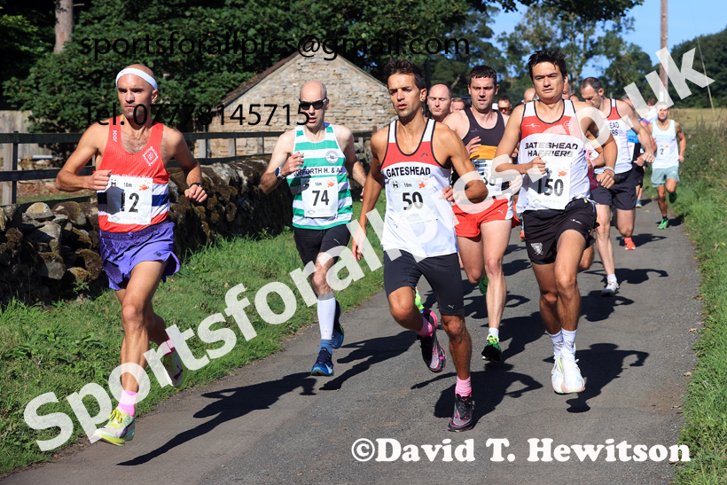 The 2026 Tynedale Jelly Tea 10 Mile Road Race, Matfen, Northumberland. Photo: David T. Hewitson/Sports for All Pics